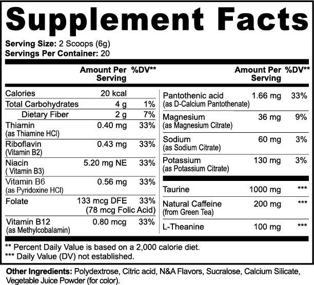 Yuzu Energy Powder