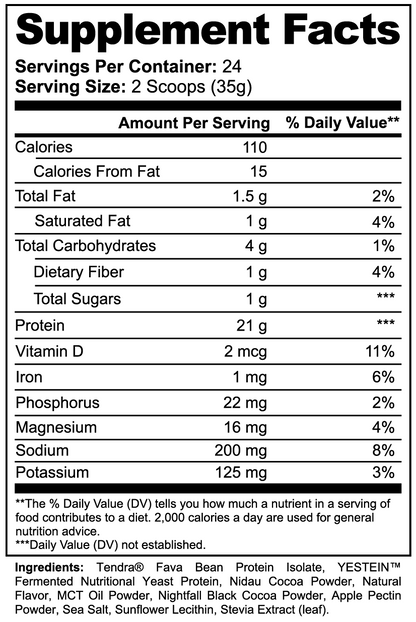 Chocolate Plant Protein