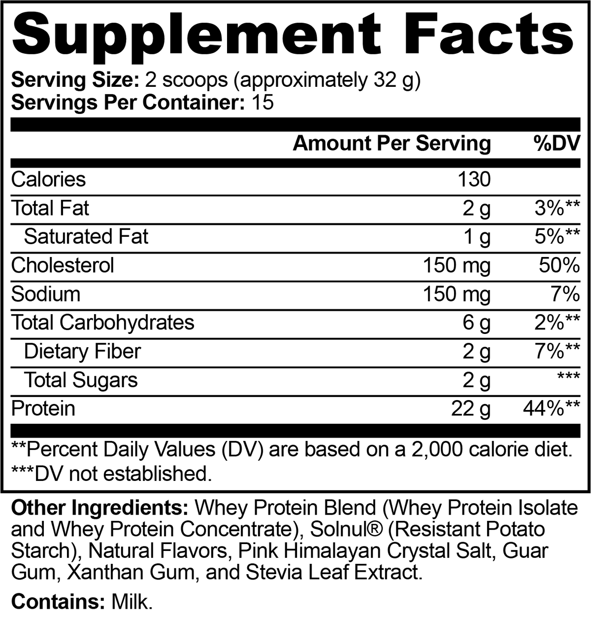 Vanilla Whey Protein
